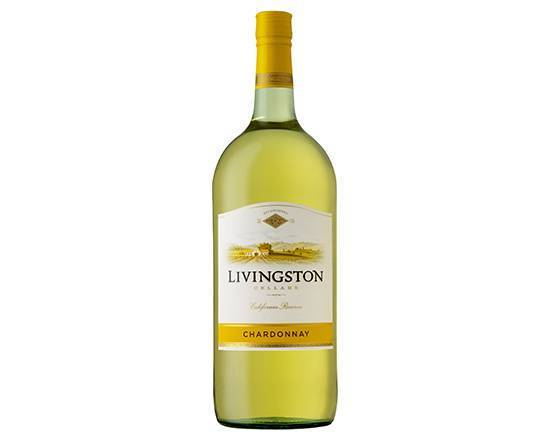 Order Livingston Cellars Chardonnay, 1.5L white wine (12.0% ABV) food online from Signal Liquor store, Signal Hill on bringmethat.com