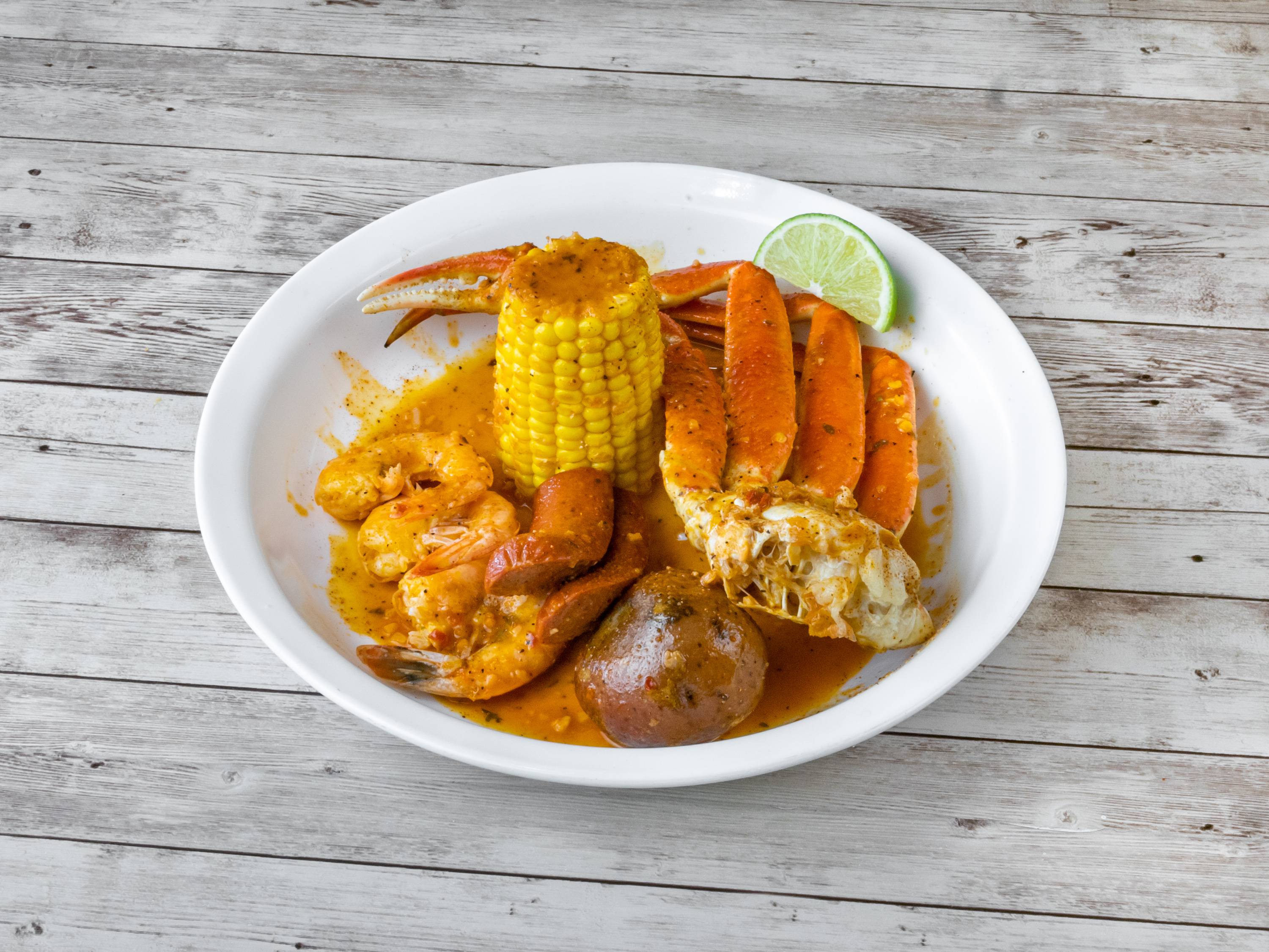Order Snow Crab Pot food online from Fish Skillet Seafood store, Houston on bringmethat.com