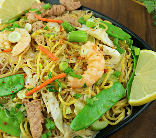 Order Pancit Mixed Noodle food online from Barrio Fiesta store, Glendale on bringmethat.com