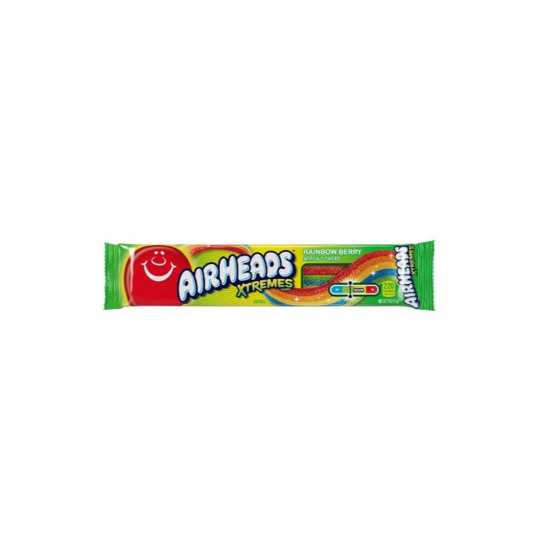 Order Airheads Xtremes Sour Belts 2 Oz food online from Rebel store, Las Vegas on bringmethat.com