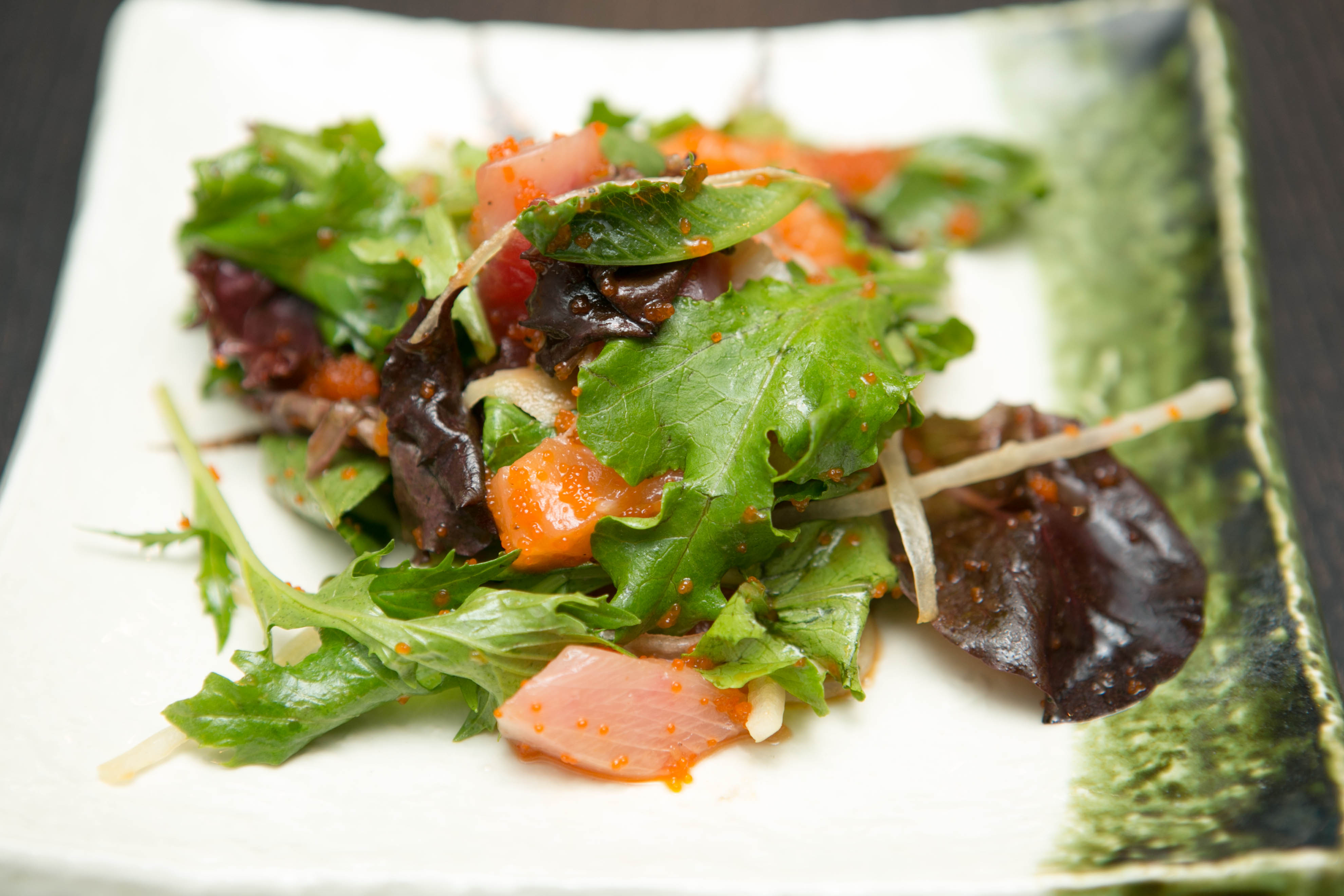 Order A15. Sashimi Salad food online from Ayce Sushi Hb store, Huntington Beach on bringmethat.com