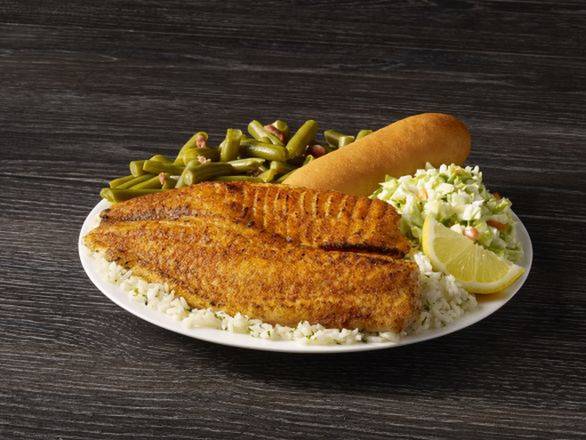 Order Grilled Tilapia Meal food online from Captain D's Seafood store, LaGrange on bringmethat.com