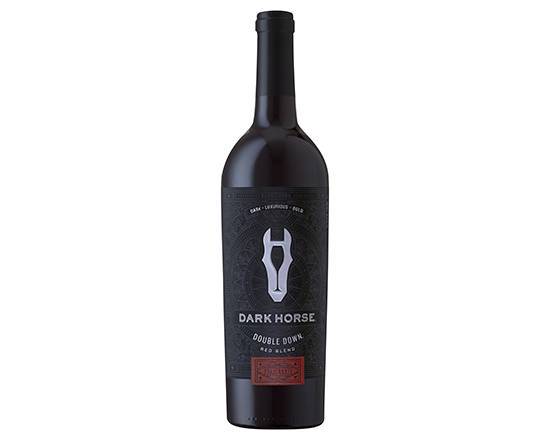 Order Dark Horse Double Down Red Blend, 750mL red wine (15.0% ABV) food online from Don Liquor Store store, Poway on bringmethat.com