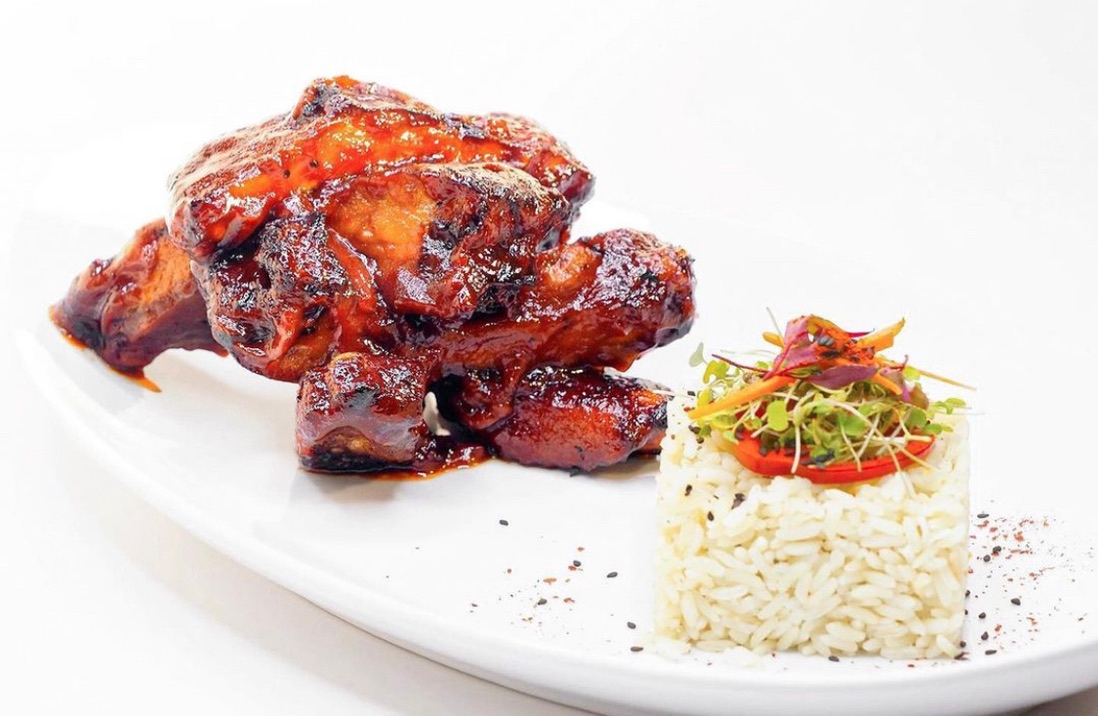 Order BBQ RIBS food online from Avo's Grill store, Cliffside Park on bringmethat.com