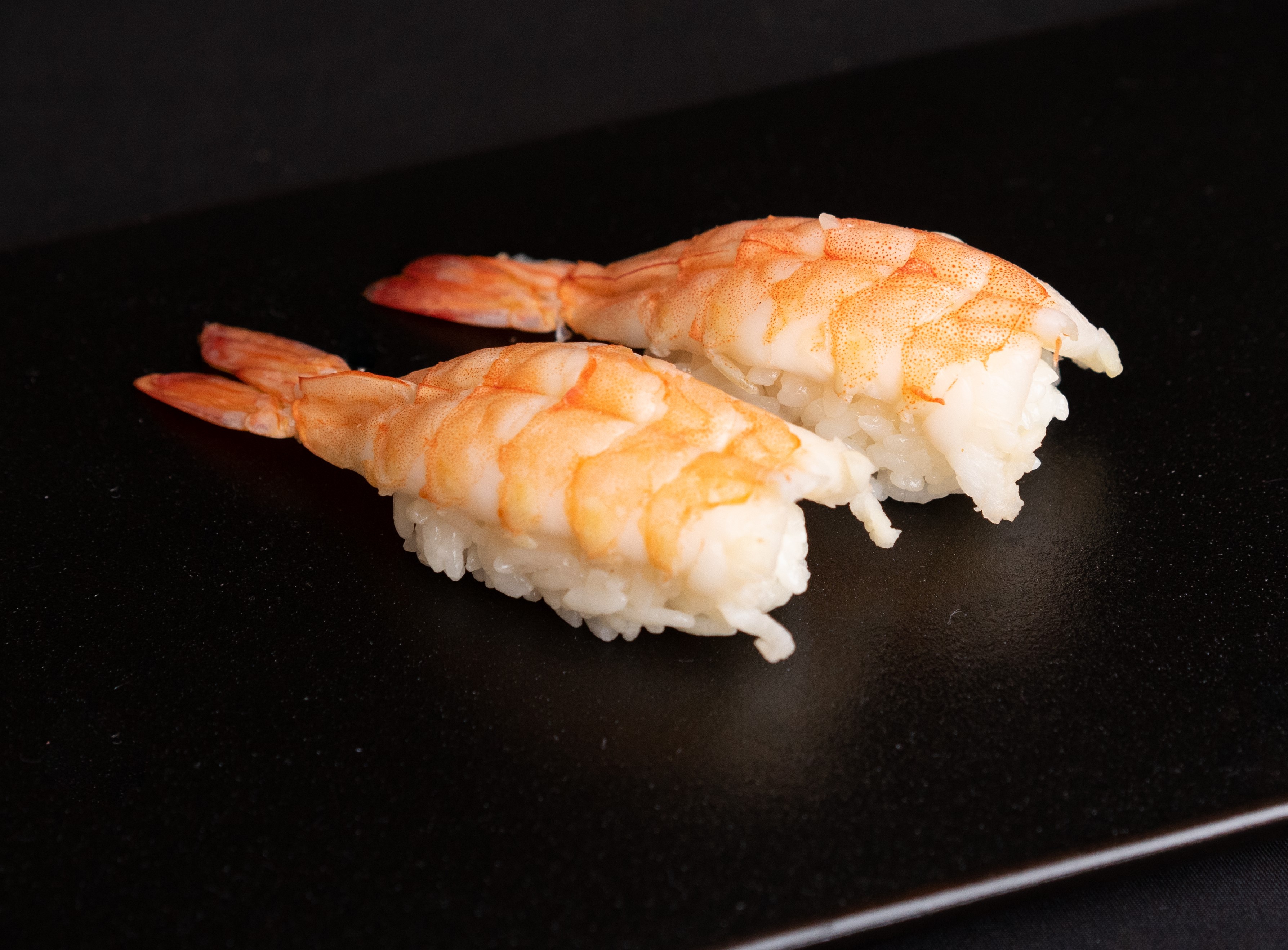 Order Edi Shrimp Nigiri food online from O Maki Rolls + Teriyaki store, Seattle on bringmethat.com