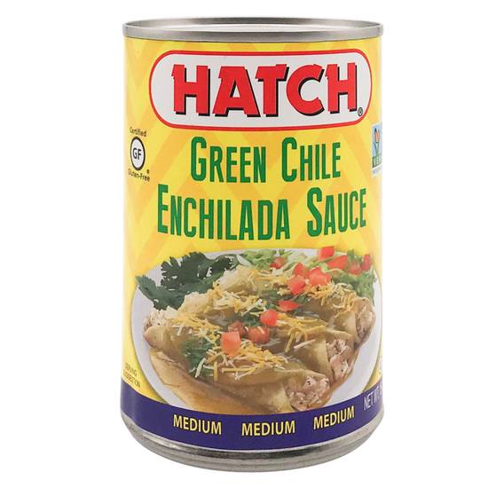 Order Hatch Medium Green Chili Enchilada Sauce 15oz food online from Everyday Needs by Gopuff store, San Rafael on bringmethat.com
