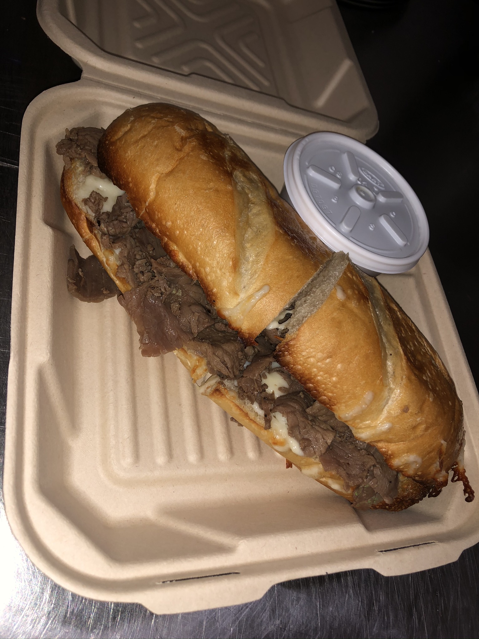Order French Dip Sandwich food online from Mama Mia Pizzeria store, Fresno on bringmethat.com