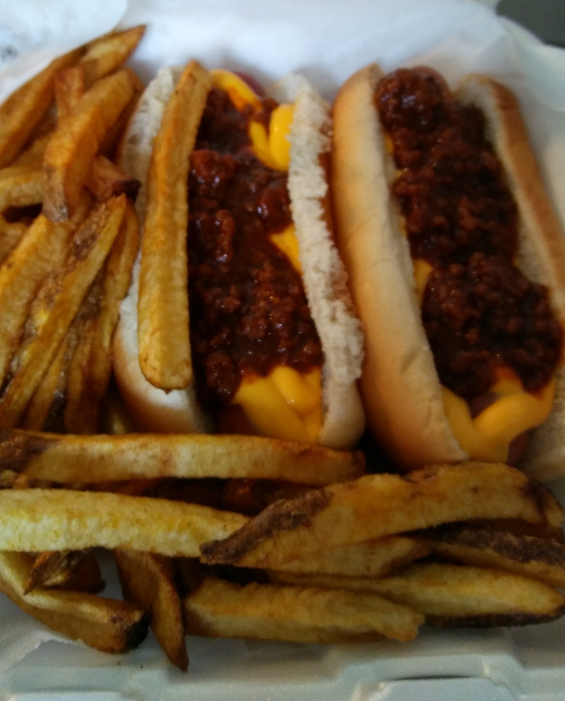 Order Chili Dog with Cheese food online from Pizza Bistro store, West Mifflin on bringmethat.com