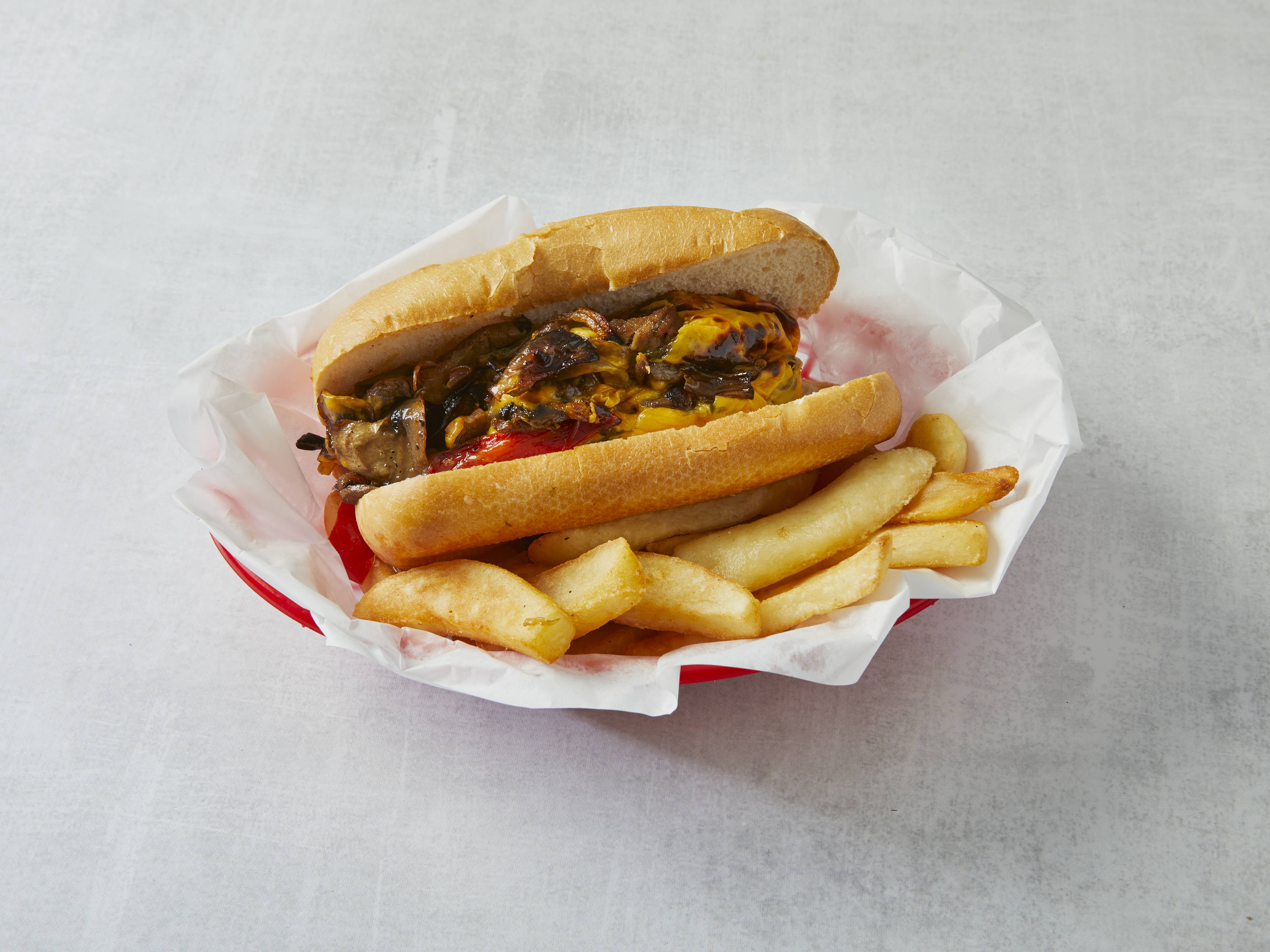 Order Chicago Philly Sandwich food online from Weather Mark Tavern store, Chicago on bringmethat.com
