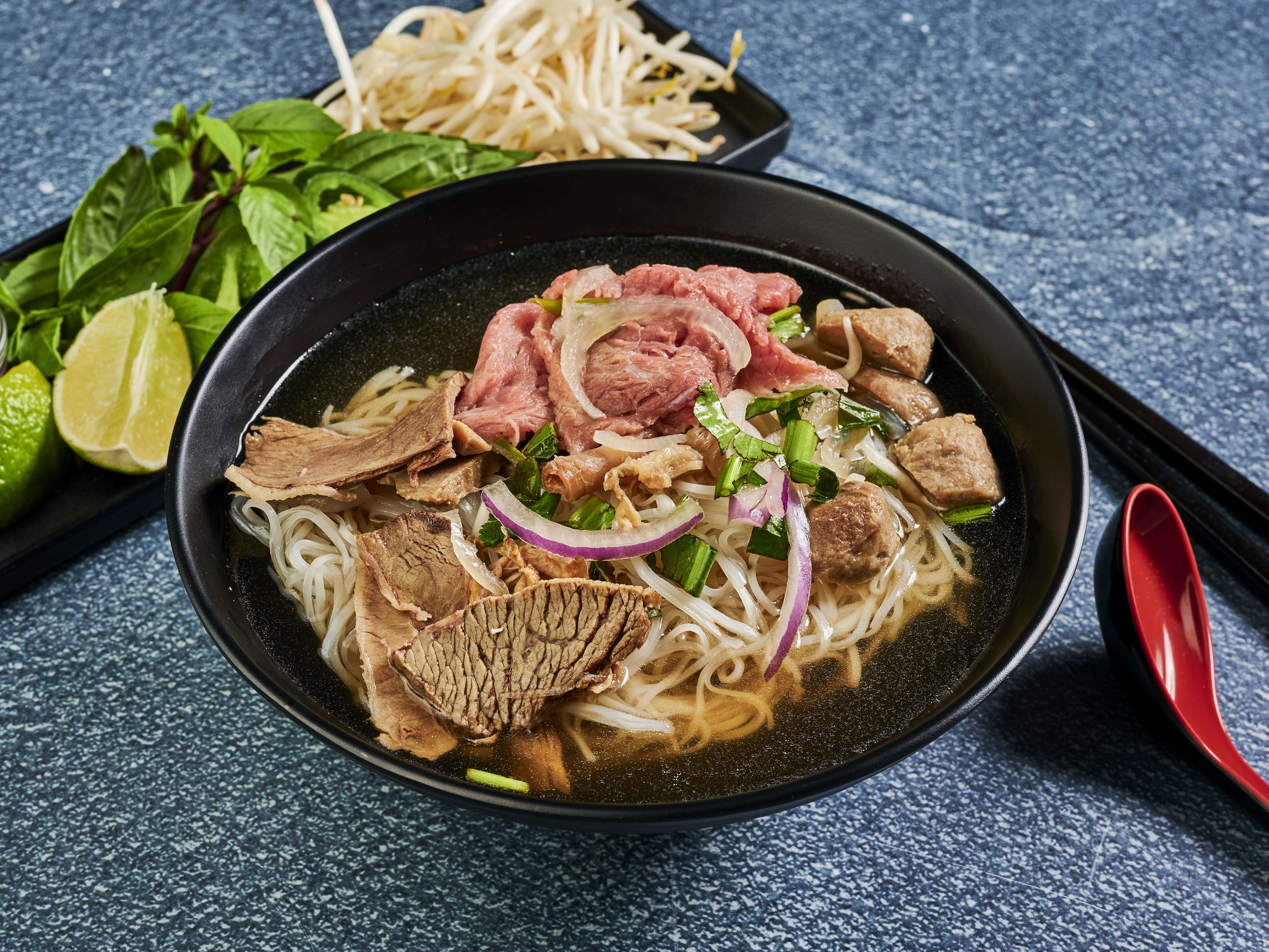 Order 20. Pho Dac Biet food online from Miss Saigon store, San Francisco on bringmethat.com