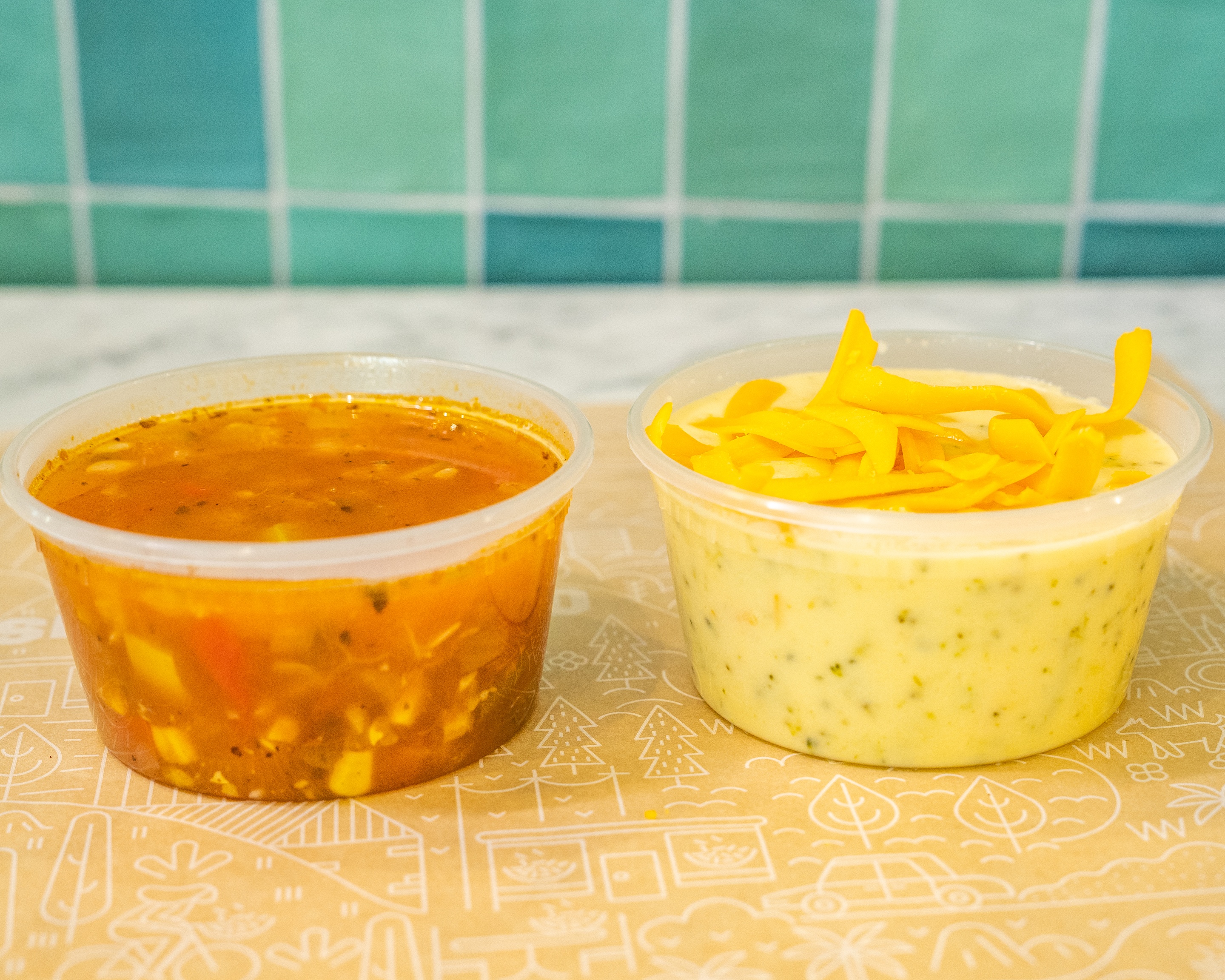 Order 12 oz. Homemade Soup food online from Simply Salad store, Los Angeles on bringmethat.com
