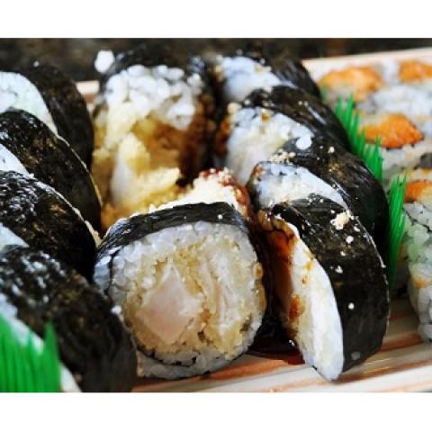 Order Chicken Tempura Roll food online from Vic Sushi store, Willow Grove on bringmethat.com