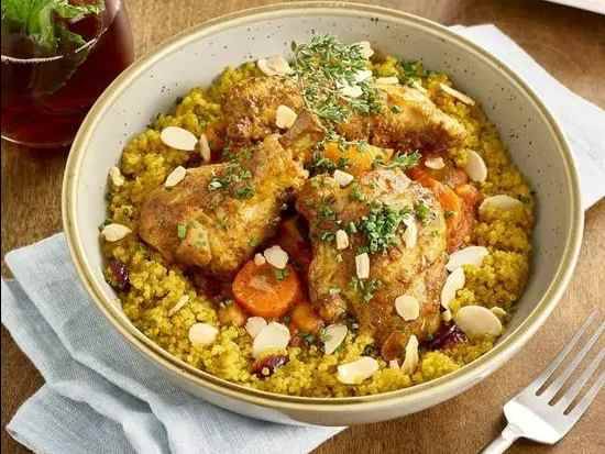 Order Moroccan Chicken Tagine food online from A Votre Sante store, Los Angeles on bringmethat.com