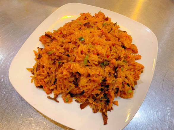 Order 鱼香肉丝炒饭 Shredded Pork with Garic Sauce Fried Rice food online from Chengdu Taste store, Alhambra on bringmethat.com