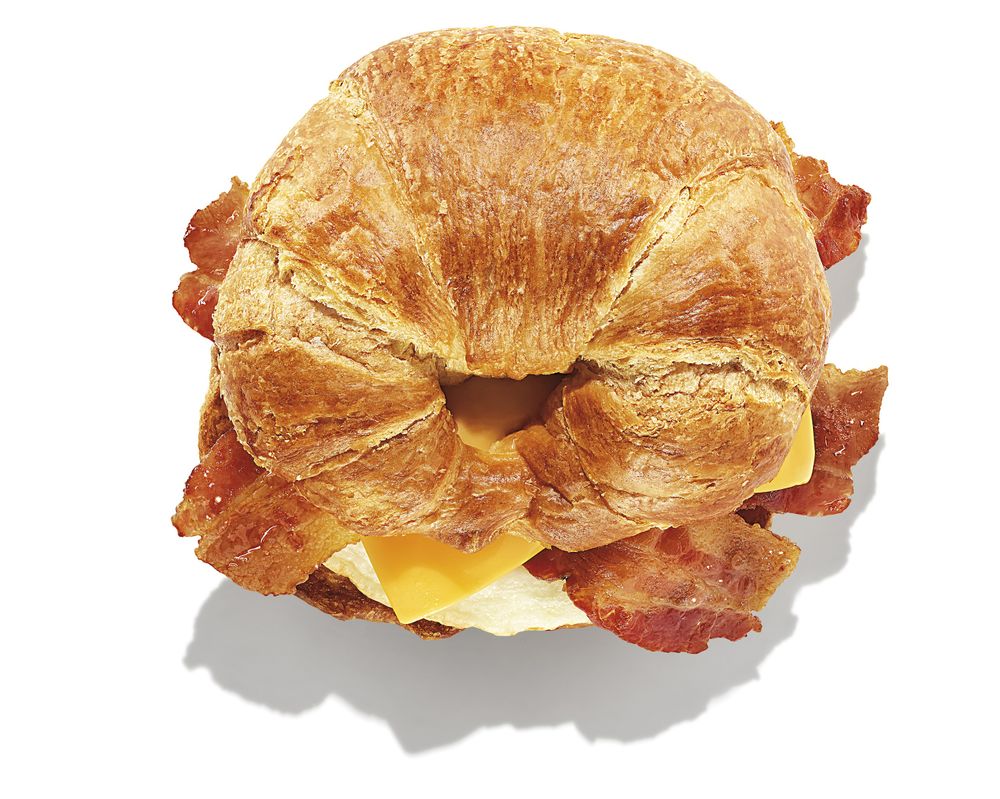 Order Breakfast Sandwich Croissants Breakfast food online from U.S. DONUTS store, Cordova on bringmethat.com