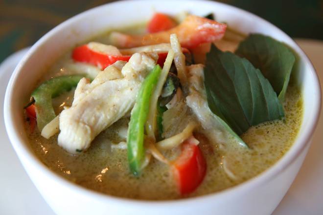 Order Green Curry food online from Panang South Okc store, Oklahoma City on bringmethat.com
