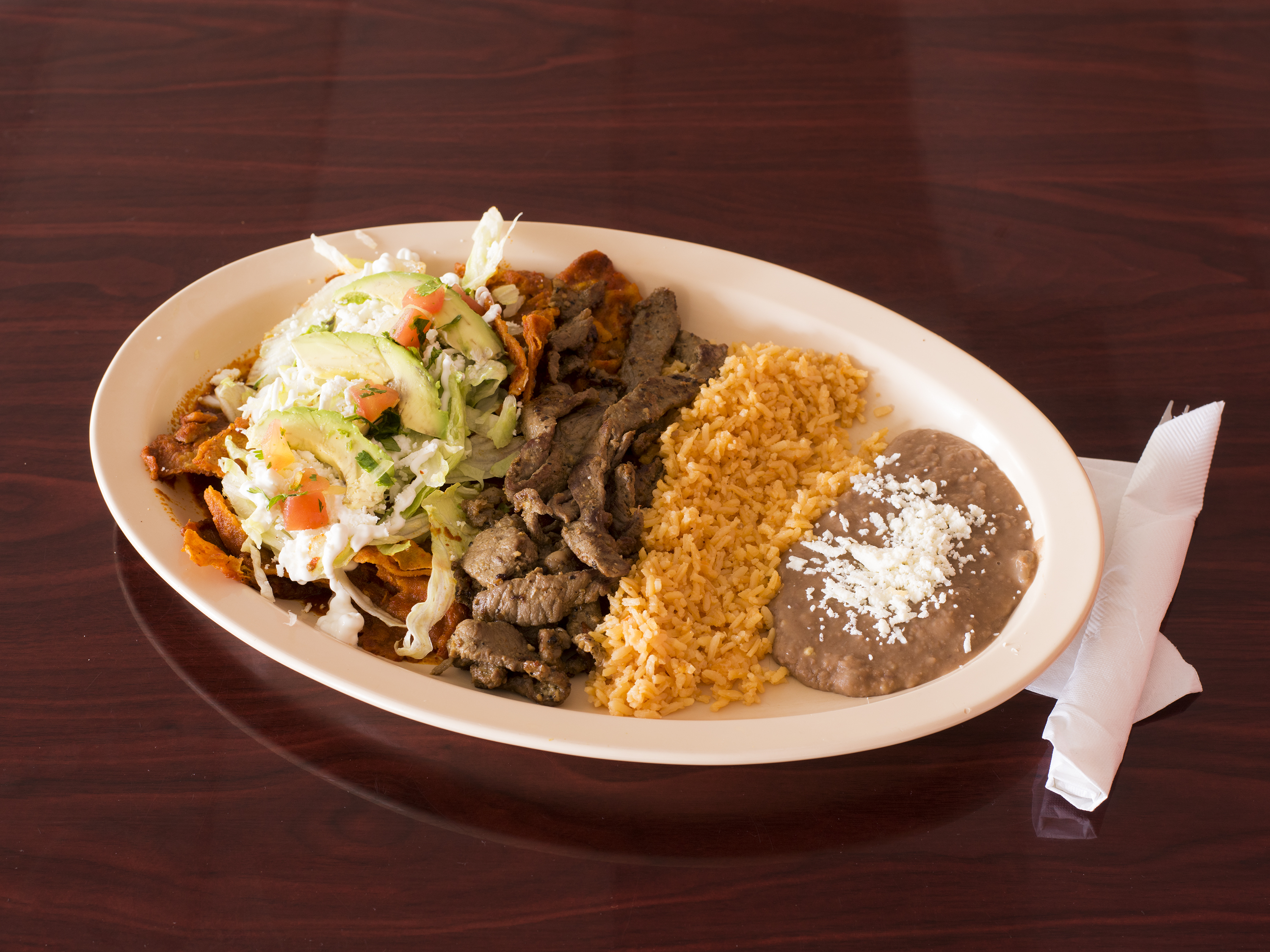 Order Chilaquiles  food online from Mr Taco store, Atlantic City on bringmethat.com
