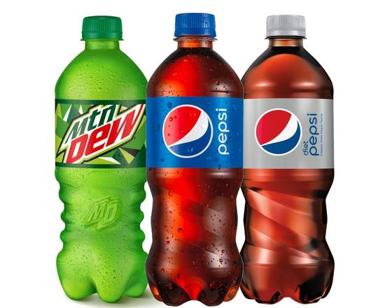 Order Pepsi Sodas - 20oz Bottle food online from Emiliano's Pizza store, Willow Grove on bringmethat.com