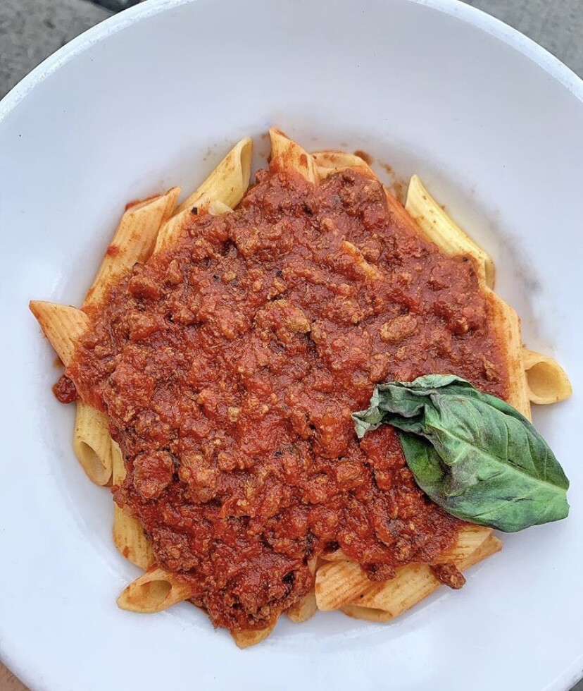 Order Pasta with Meat Sauce food online from Piccolo store, Bellmore on bringmethat.com