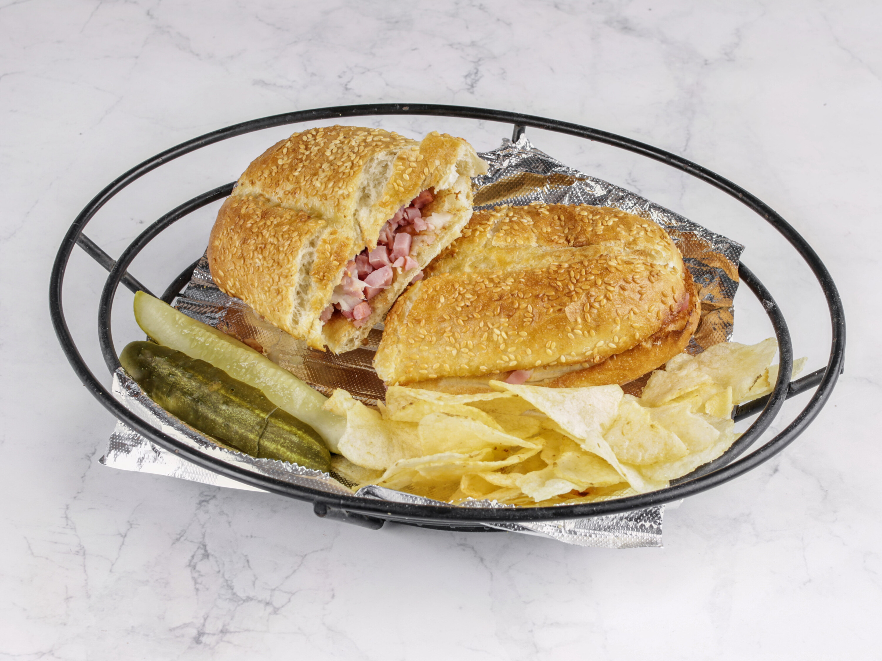 Order Baked Ham Sandwich food online from Sir Pizza store, Lexington on bringmethat.com