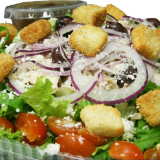 Order Mediterranean Salad food online from Valentino Gourmet store, Camarillo on bringmethat.com