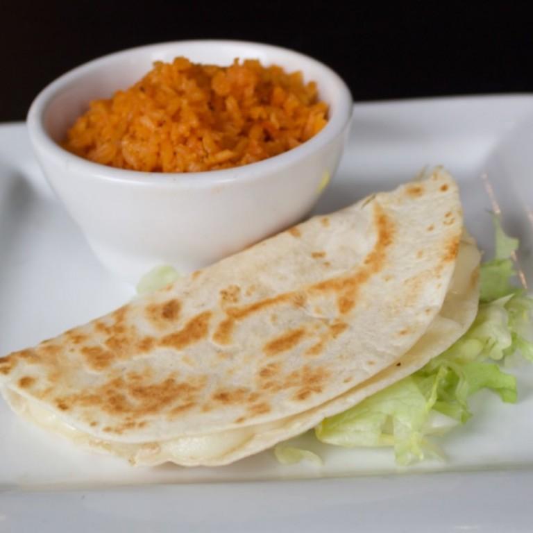 Order Kids Cheese Quesadilla food online from Tatas Tacos store, Chicago on bringmethat.com