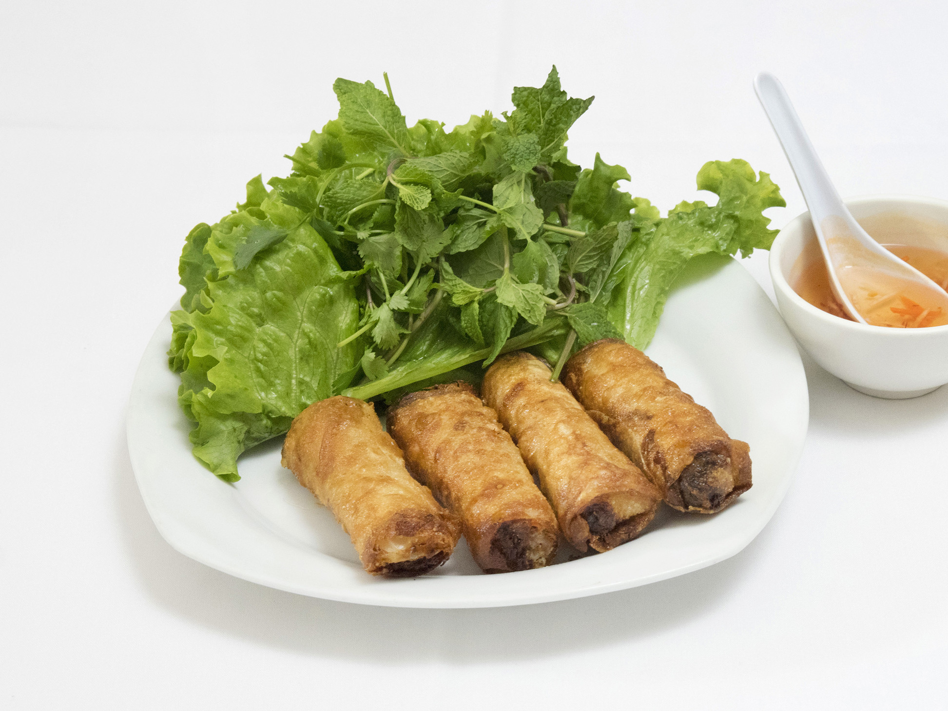 Order 63. Crispy Vegetarian Imperial Rolls food online from Le Bambou store, Del Mar on bringmethat.com