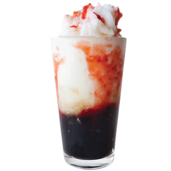 Order Strawberry Milk Icee food online from Ten Ren Tea Time store, Arcadia on bringmethat.com