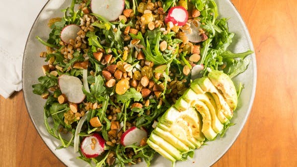 Order Avocado & Arugula salad - Salad food online from Gioia Pizzeria store, Berkeley on bringmethat.com