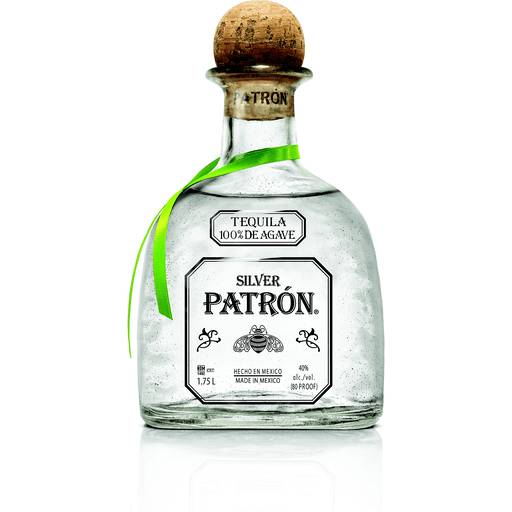 Order Patron Silver Tequila (1.75 LTR) 72391 food online from Bevmo! store, Fairfield on bringmethat.com