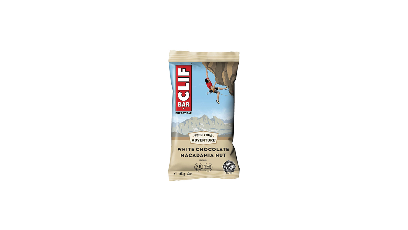 Order Clif Bar White Chocolate Macadamia 2.4oz food online from Chevron Extramile store, San Jose on bringmethat.com