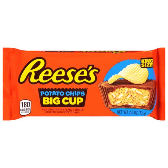 Order Reese's Big Cup Stuffed Potato Chip food online from Casey store, Millstadt on bringmethat.com
