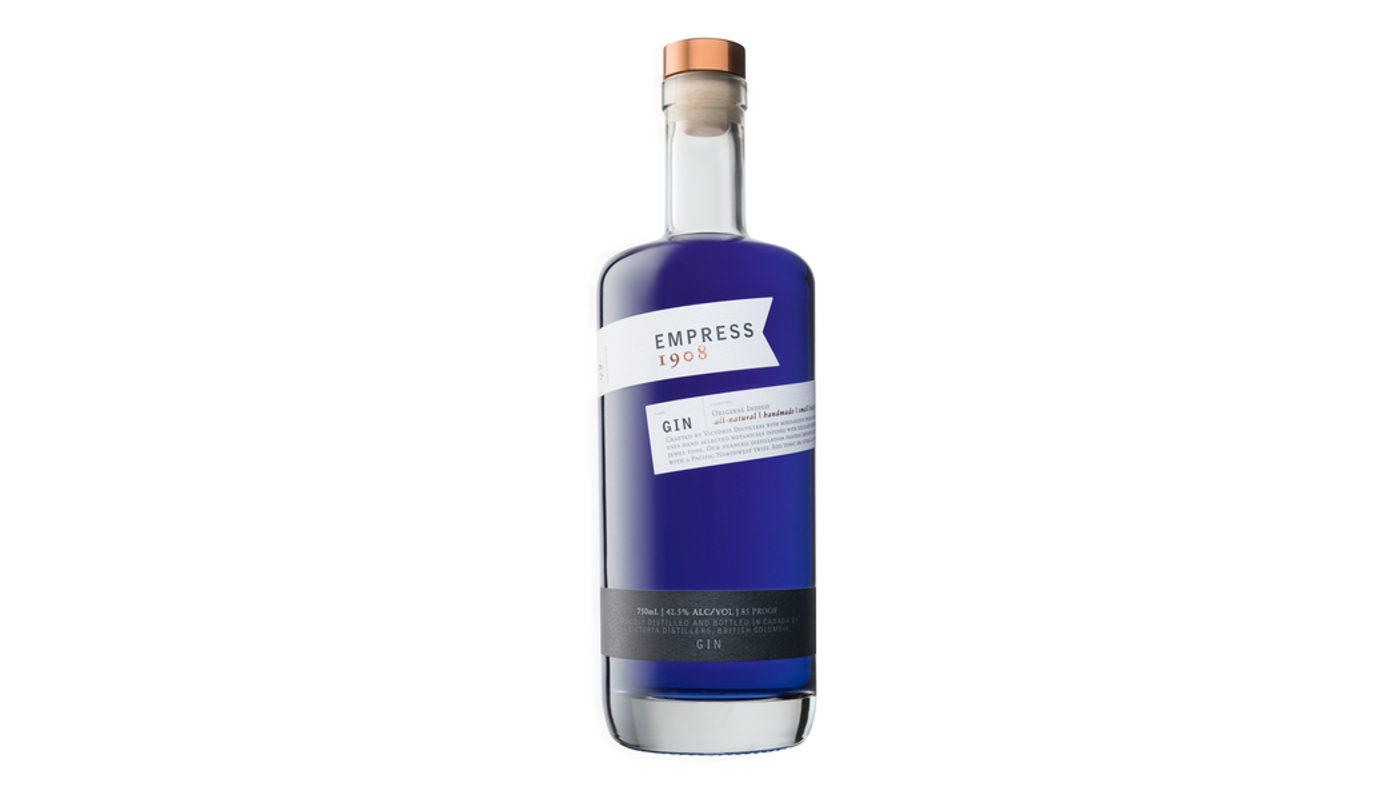 Order Empress 1908 Indigo Gin 750mL food online from Dimension Liquor store, Lake Forest on bringmethat.com