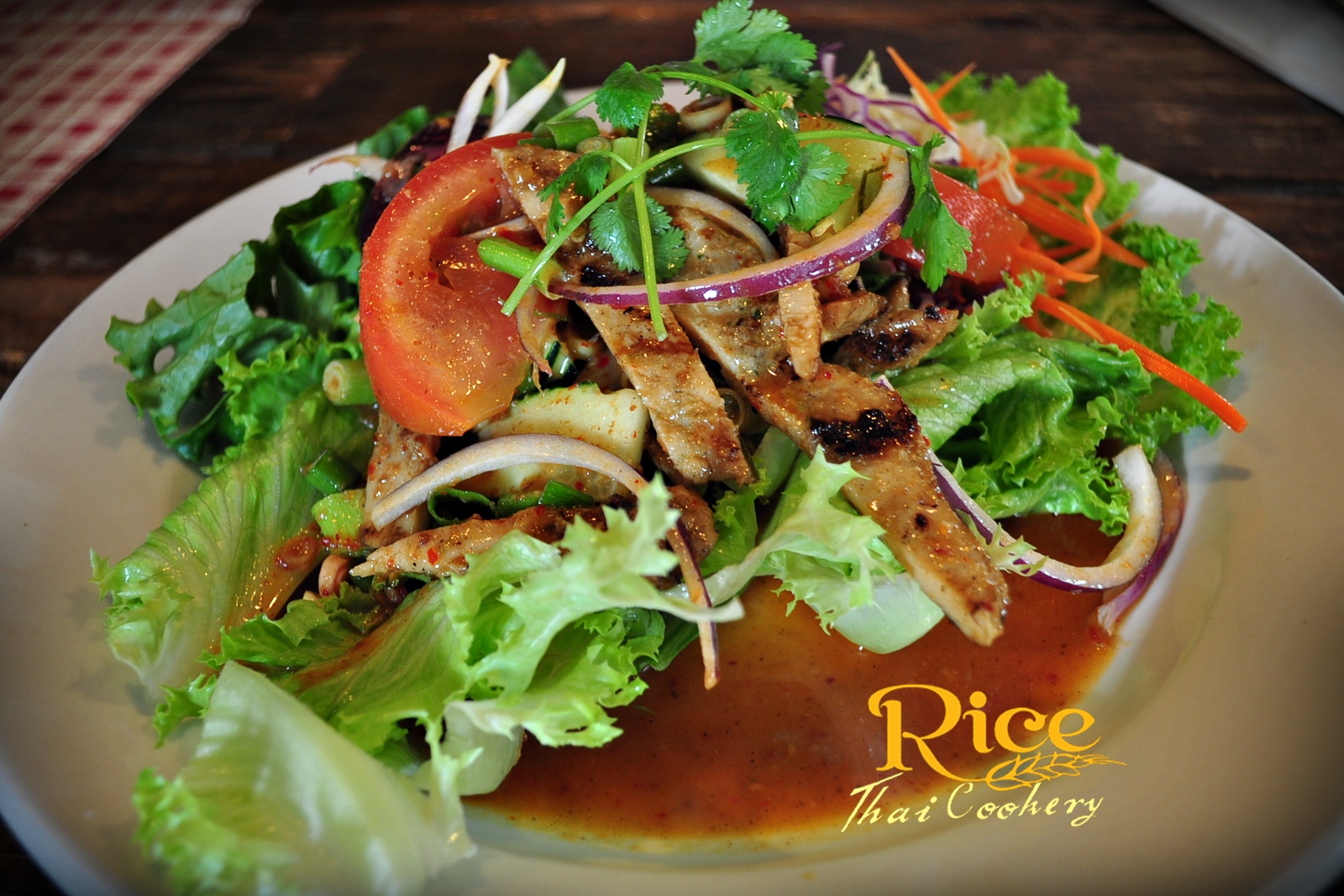 Order Yum Lemongrass Chicken food online from Rice Thai Cookery store, Portland on bringmethat.com