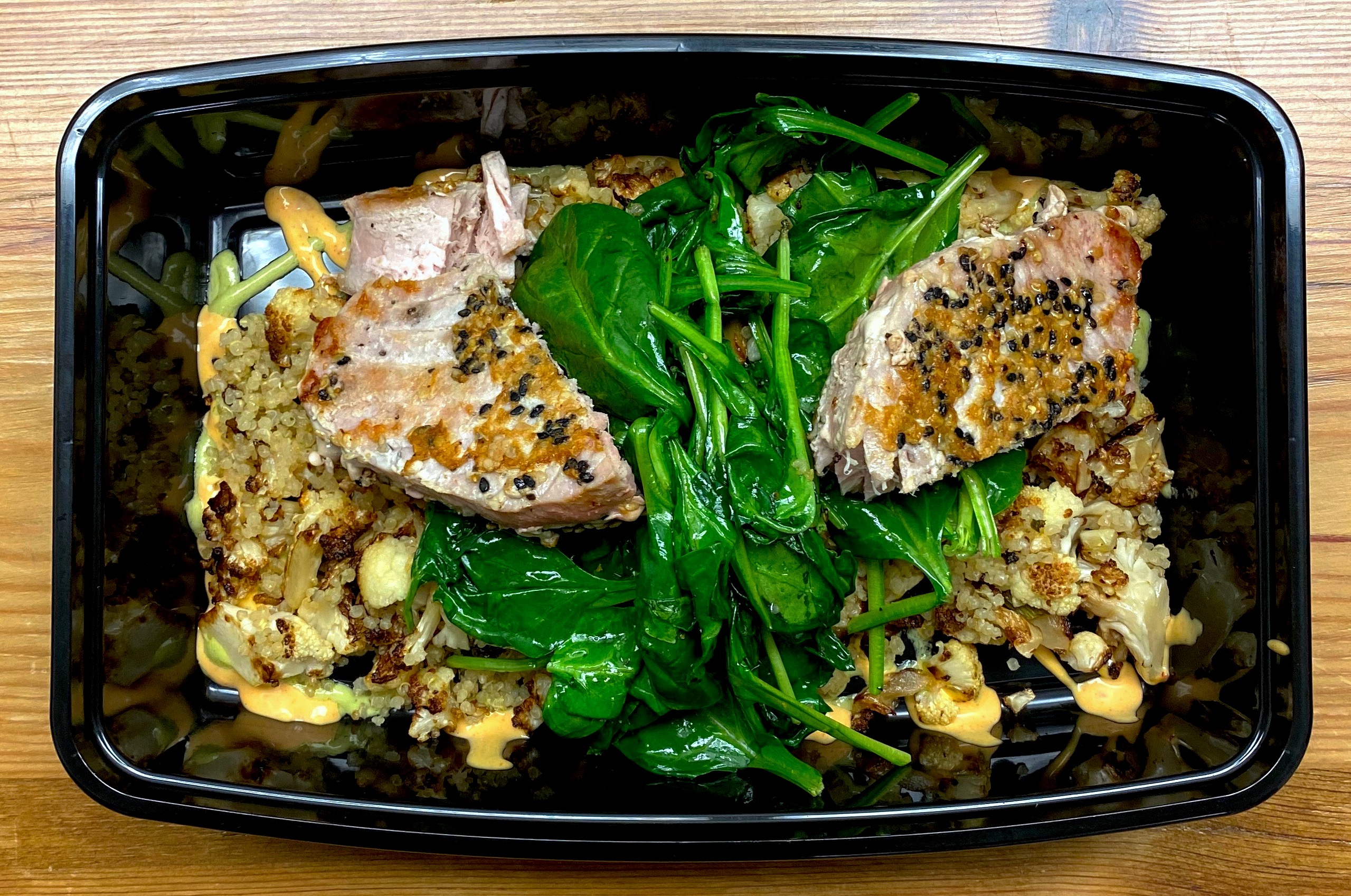 Order Seared Tuna Steak GF food online from Groundlevel 105 store, Lombard on bringmethat.com