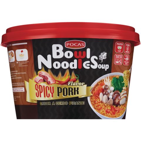 Order Pocas Bowl Noodle Soup Pork 3.17oz food online from 7-Eleven store, Denver on bringmethat.com
