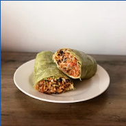 Order Spicy Black Bean Cheddar Wrap food online from South Loop Club store, Chicago on bringmethat.com