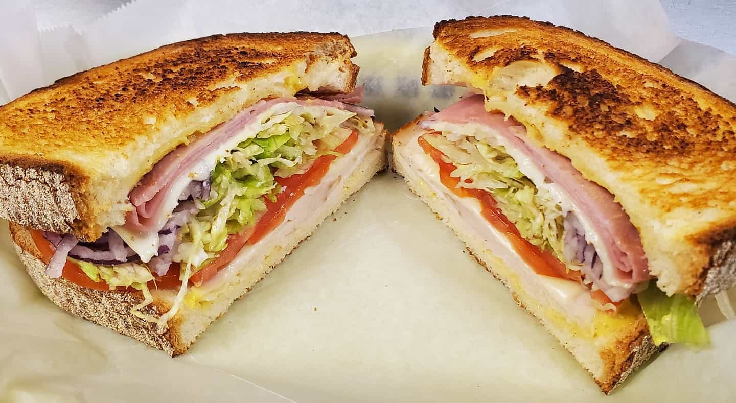 Order Monte Cristo Panini food online from Quick & Delicious store, Wrightstown on bringmethat.com