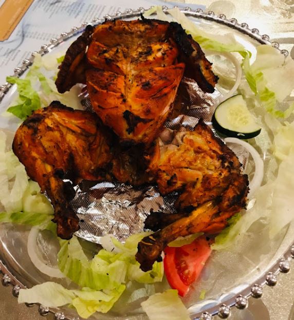 Order Tandoori Whole Chicken, Pakistani-Style food online from Alladeen Grill and BBQ store, Hilliard on bringmethat.com