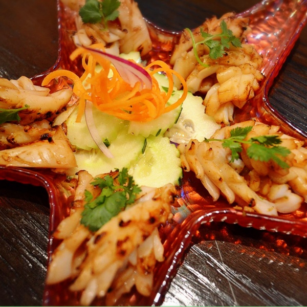 Order Grilled Squid food online from Rock wrap & roll store, Chicago on bringmethat.com