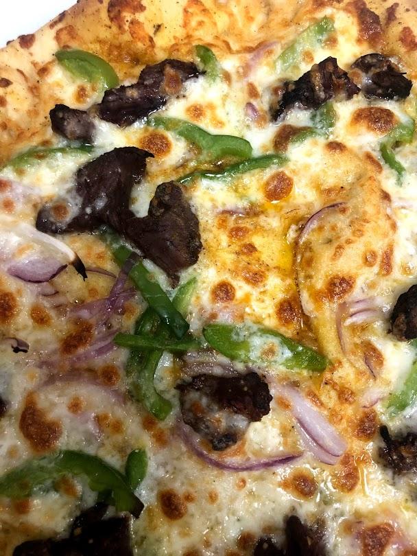 Order 12" Ugly Steak Pizza food online from Catalina Craft Piza store, Tucson on bringmethat.com