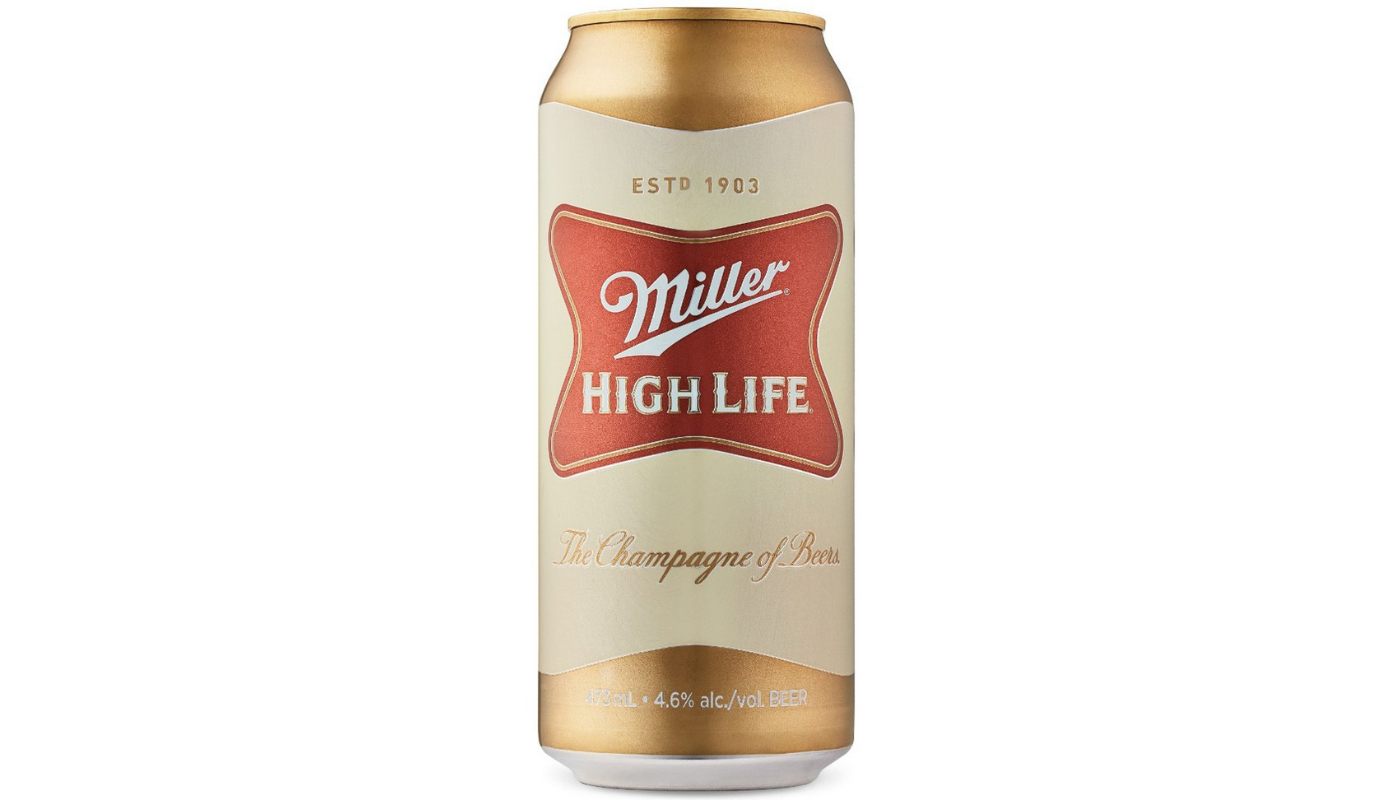 Order Miller High Life 32oz Can food online from Ocean Liquor store, South Pasadena on bringmethat.com