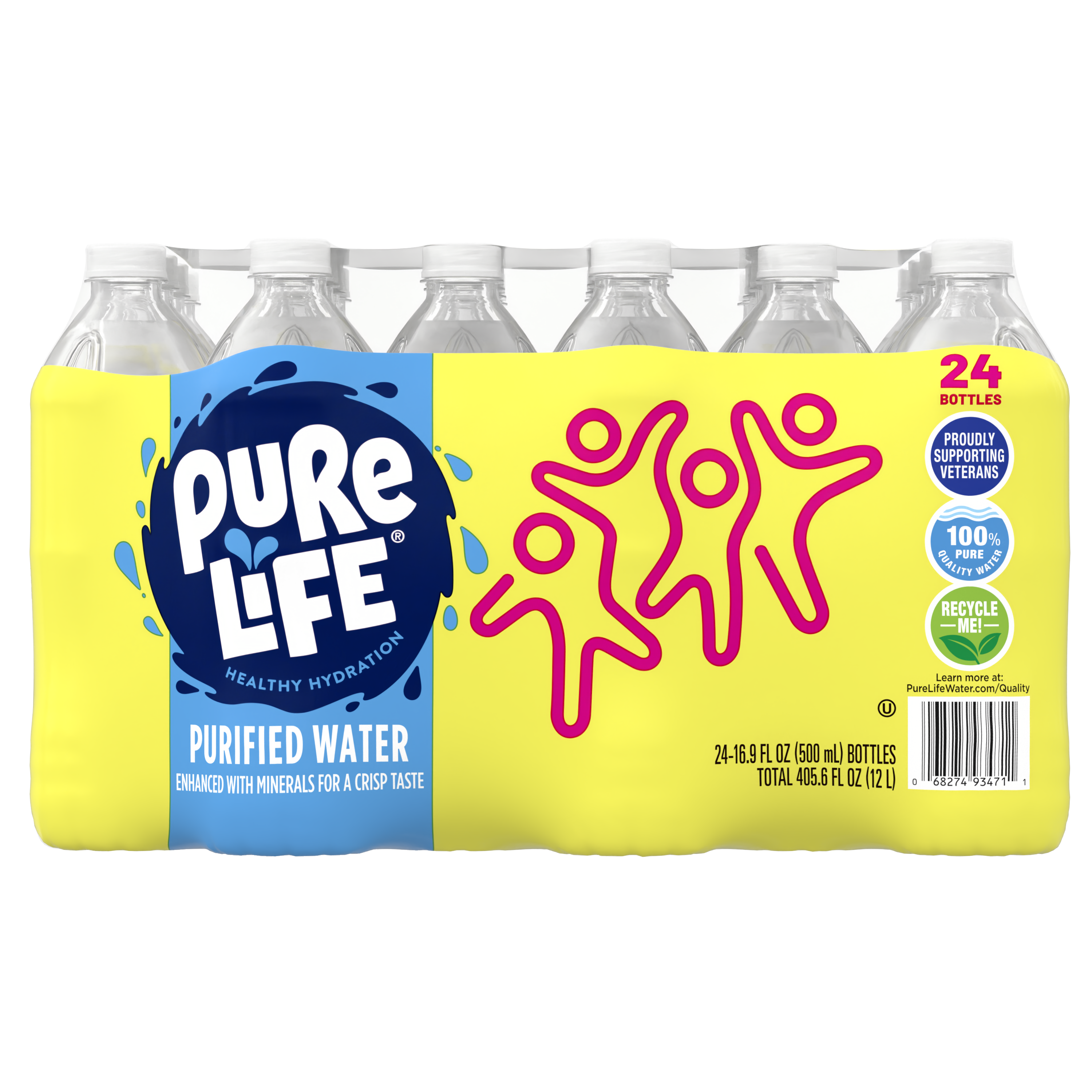 Order Nestle Pure Life Purified Water - 16.9 fl oz, 24 ct food online from Rite Aid store, MILLER PLACE on bringmethat.com