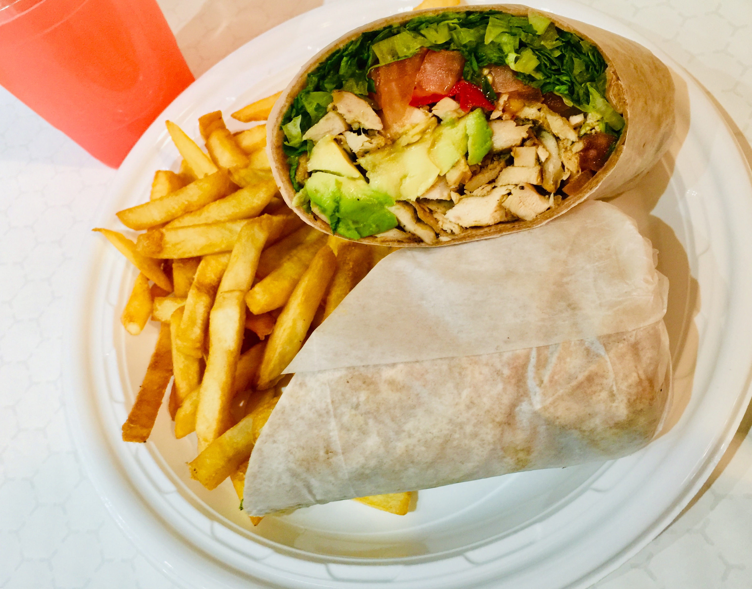 Order California Wrap Deluxe food online from Tio Pio store, Brooklyn on bringmethat.com