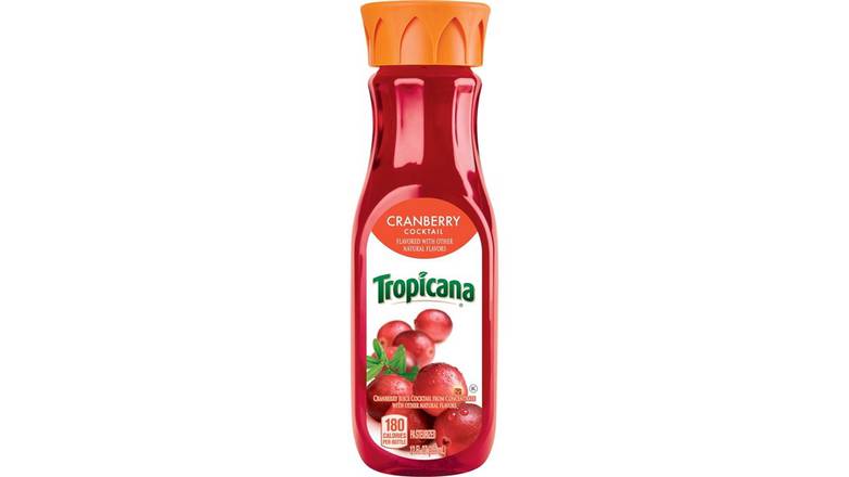 Order Tropicana Cranberry Cocktail Juice Drink food online from Star Variety store, Cambridge on bringmethat.com