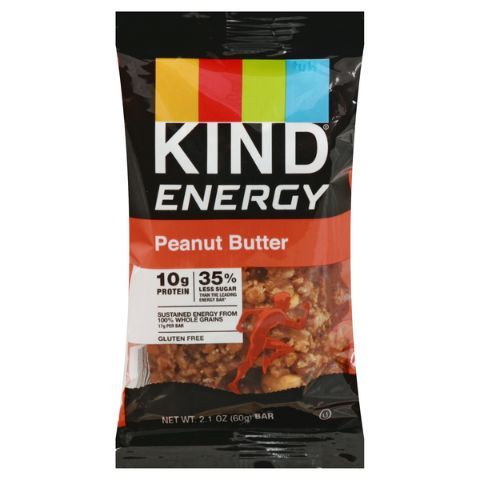 Order Kind Energy Bar Peanut Butter 2.1oz food online from 7-Eleven store, Nashville on bringmethat.com