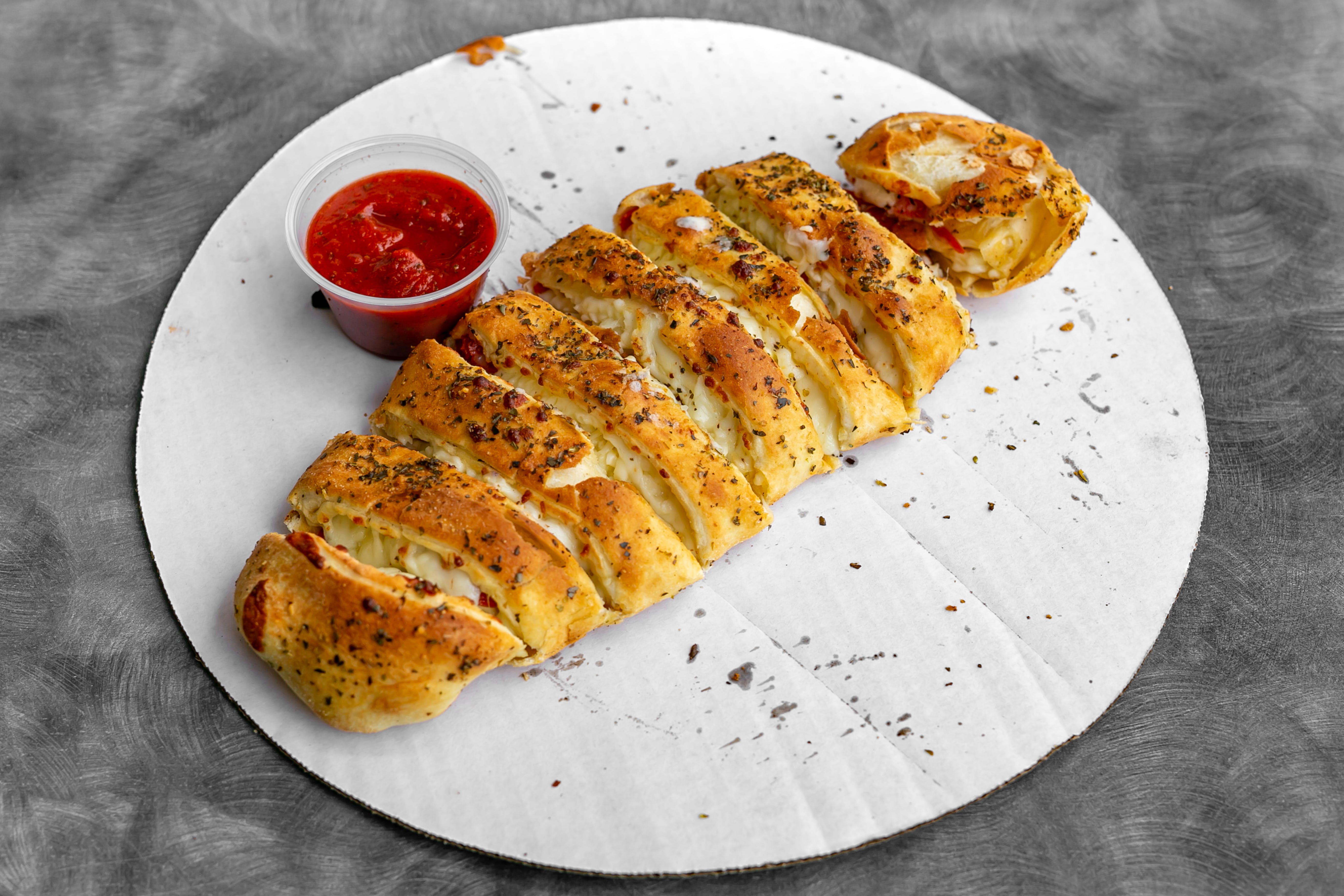Order One Topping Stromboli - Medium food online from Luna Pizza Kitchen store, Dublin on bringmethat.com