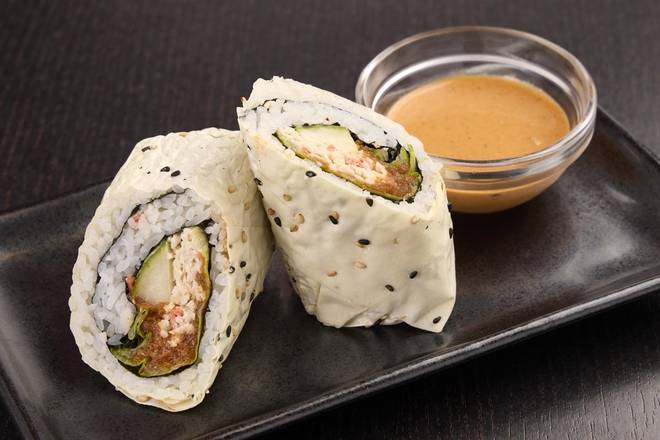 Order SPICY TUNA - SUSHI BURRITO food online from RA Sushi store, Leawood on bringmethat.com