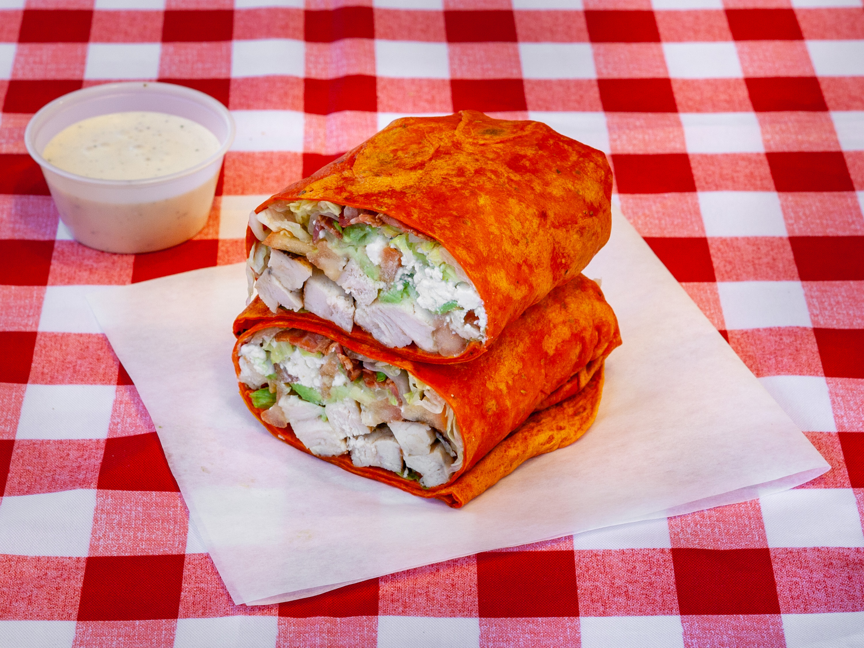 Order Cobb Wrap food online from Salad house store, Chicago on bringmethat.com