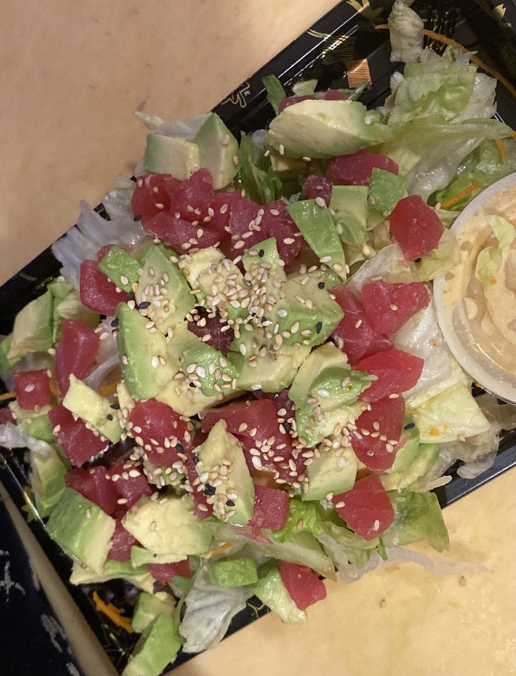 Order Tuna Avocado Salad food online from Yummy Asian Bistro store, Fox River Grove on bringmethat.com